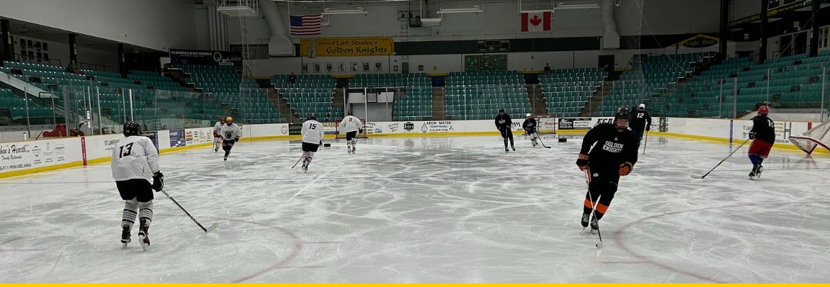 players on ice